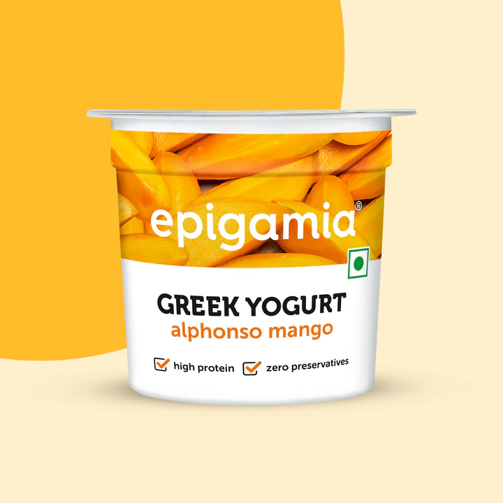 Greek Yogurt, Alphonso Mango - 85G
