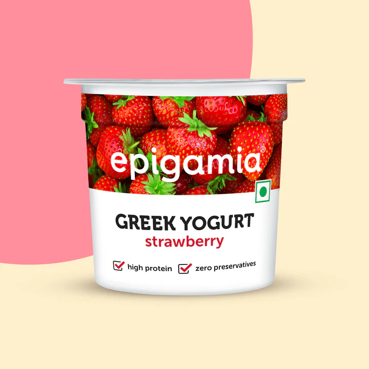 Greek Yogurt, Strawberry - 85G
