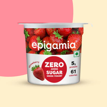 Zero Added Sugar Greek Yogurt, Strawberry
